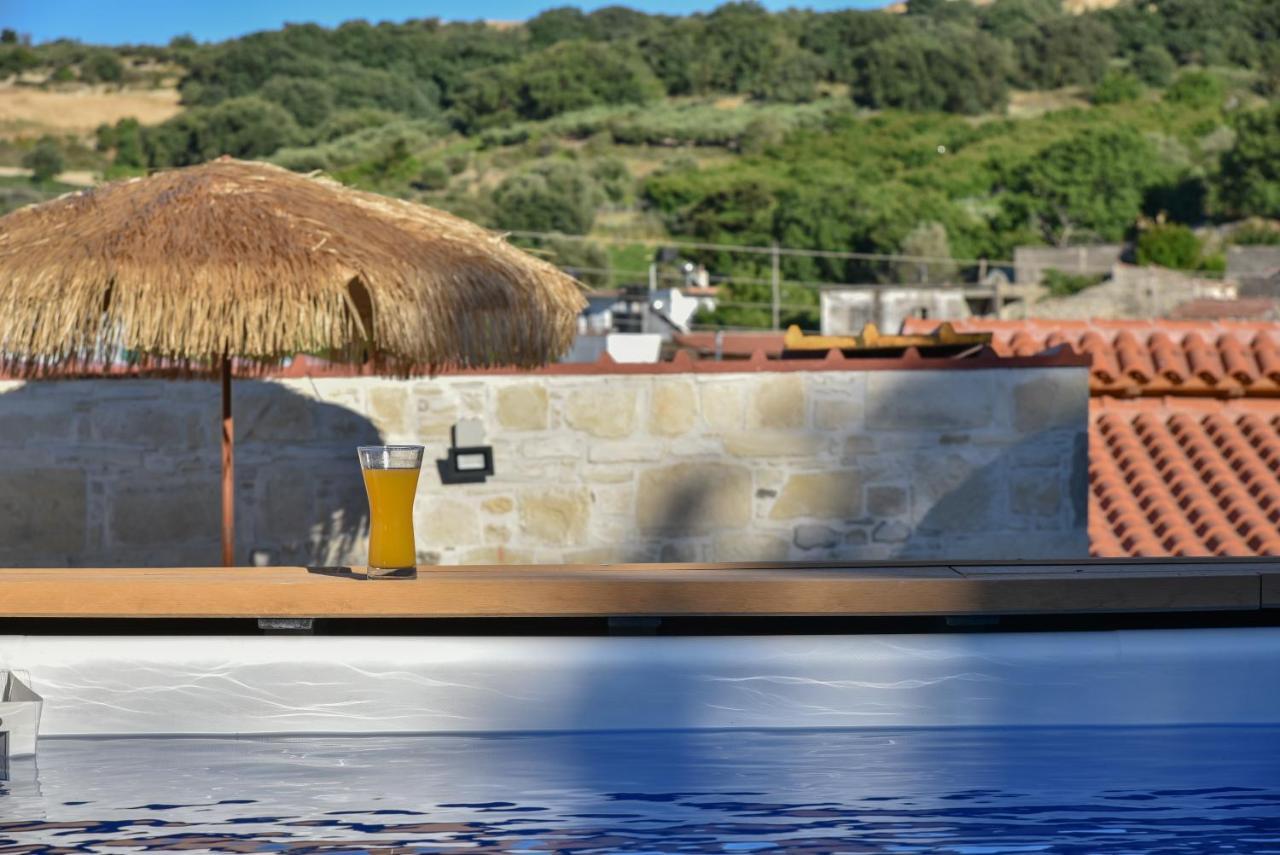 Island Oasis Poolside Paradise In Crete Agia Varvara  Ngoại thất bức ảnh